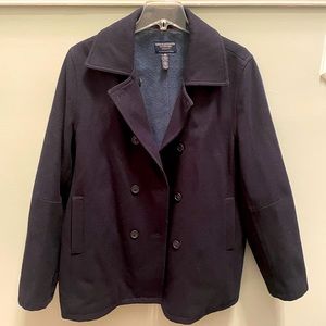 American Eagle XL navy peacoat